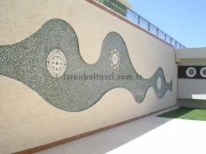 Bahçe Duvarı Taş Kaplama