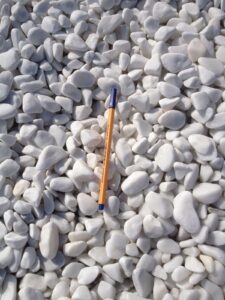 Beyaz Çakıl Taşı 2–4 cm